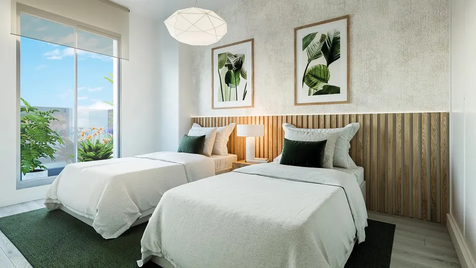 Apartamenty z parkami w Mijas — zdjęcie