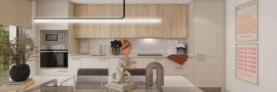 Apartamenty z basenem w Mijas Costa — zdjęcie