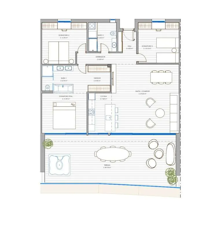 Apartament z widokiem na morze w Fuengiroli — zdjęcie