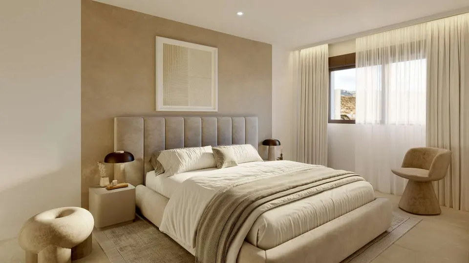 Apartamenty z widokiem na morze w Benalmádena Pueblo — zdjęcie