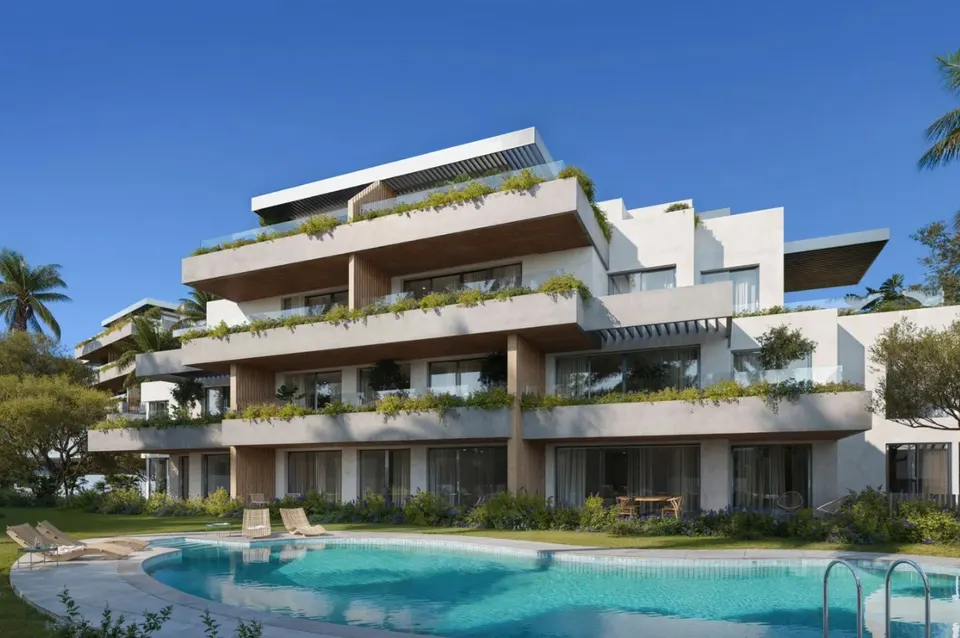Apartamenty z widokiem na morze w Mijas Pueblo — zdjęcie