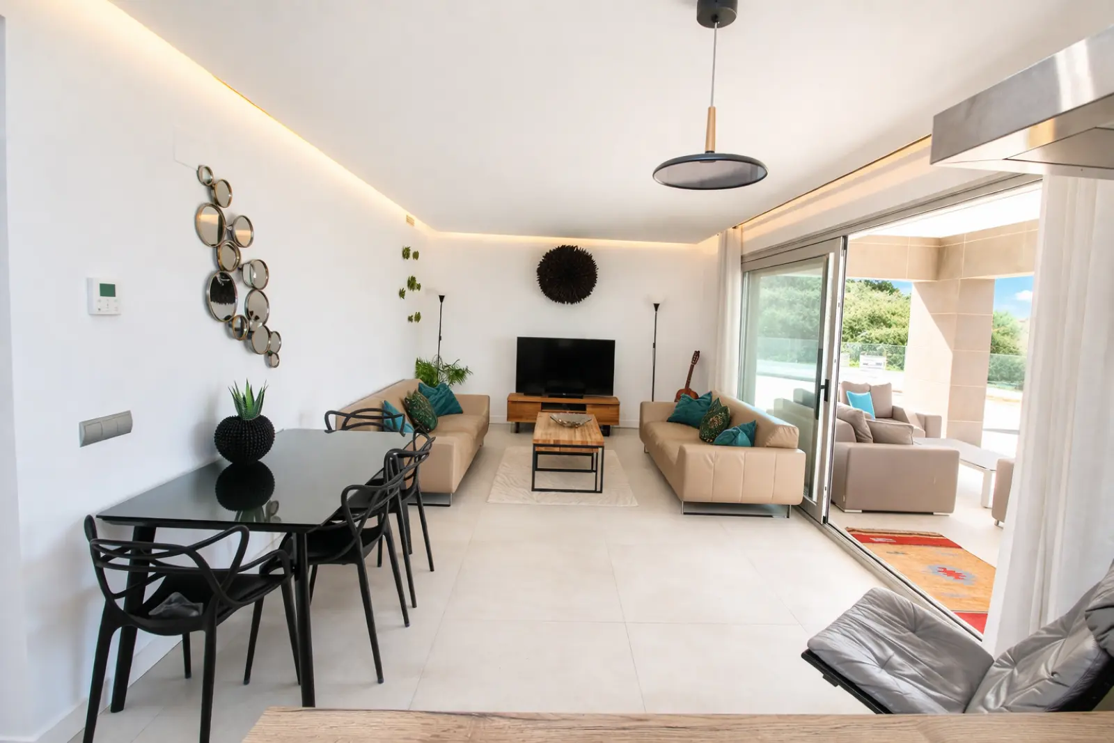 Apartament z tarasem w Mijas