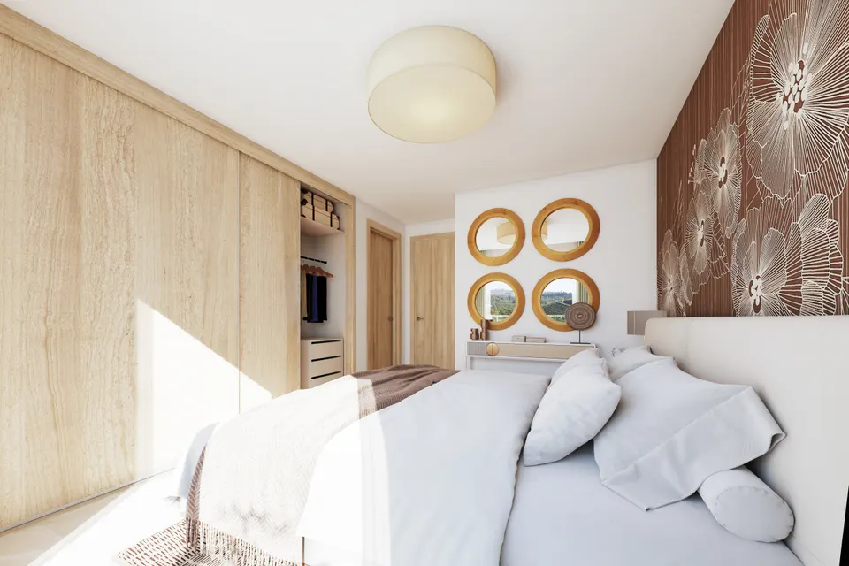 Apartamenty z basenem w Mijas Costa — zdjęcie