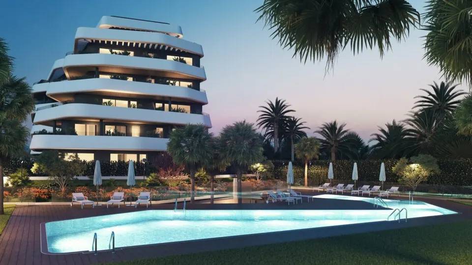 Apartamenty z widokiem na morze w Torremolinos — zdjęcie