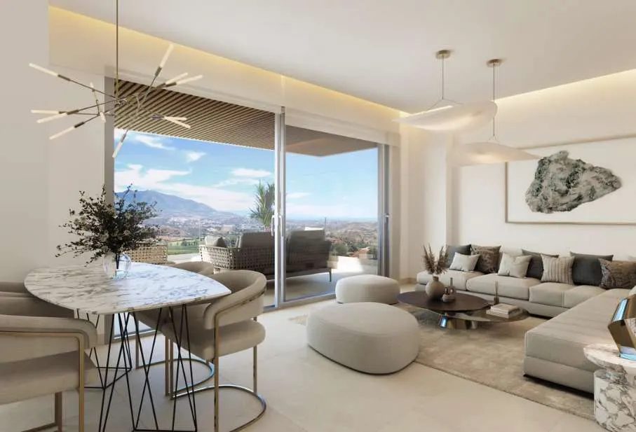 Apartamenty przy polu golfowym w Mijas Costa — zdjęcie