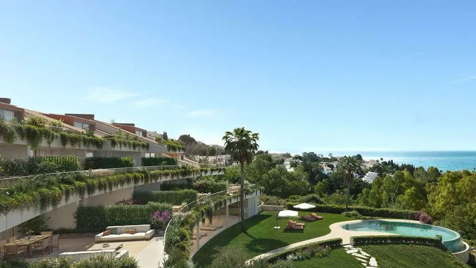 Apartament z widokiem na morze w Benalmádena — zdjęcie