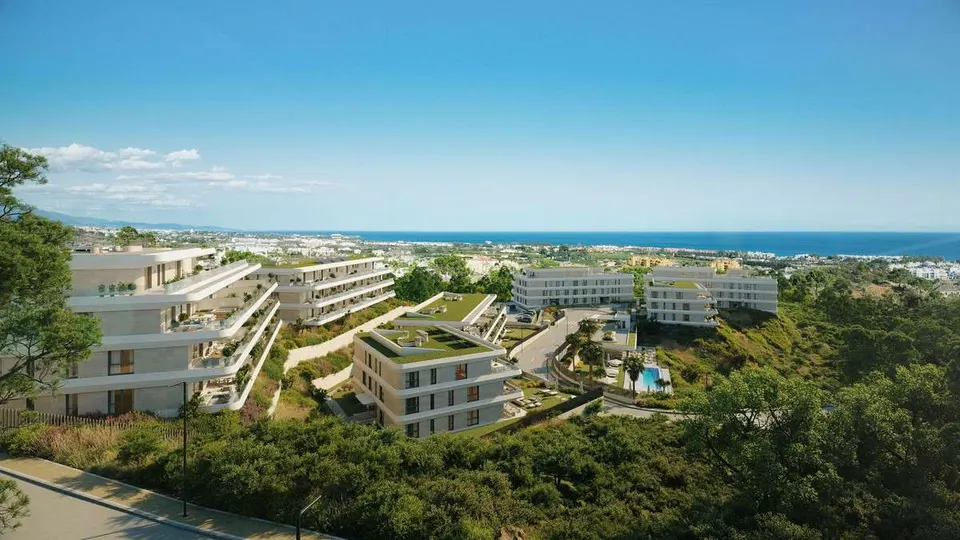 Apartament z bliskością plaż w Esteponie — zdjęcie