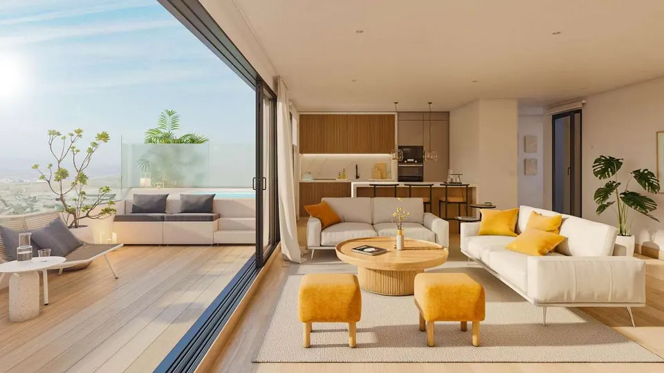 Penthouse z widokiem w Mijas — zdjęcie