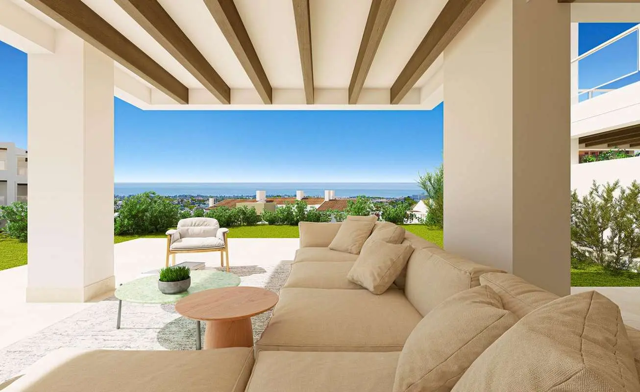 Apartament z prywatnym tarasem w Benahavís