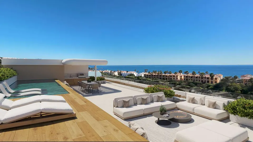 Apartamenty z widokiem na morze w Casares — zdjęcie