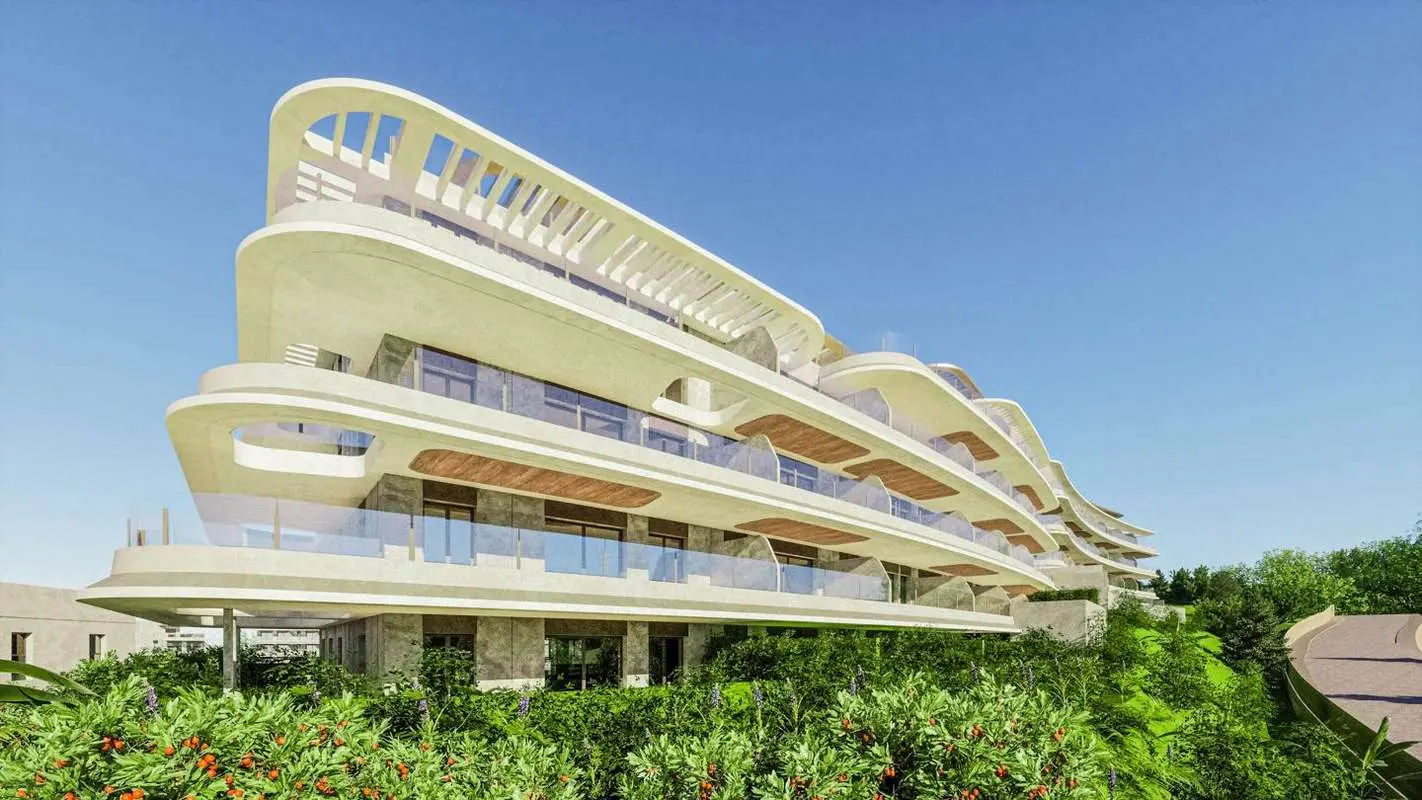 Apartament z prywatnym tarasem w Mijas