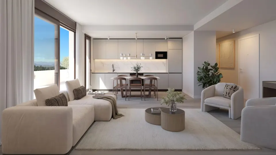 Apartamenty w otoczeniu zieleni w Mijas — zdjęcie