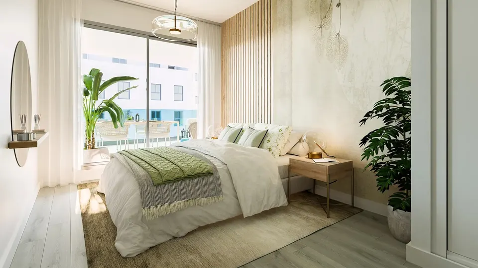 Apartamenty z parkami w Mijas — zdjęcie