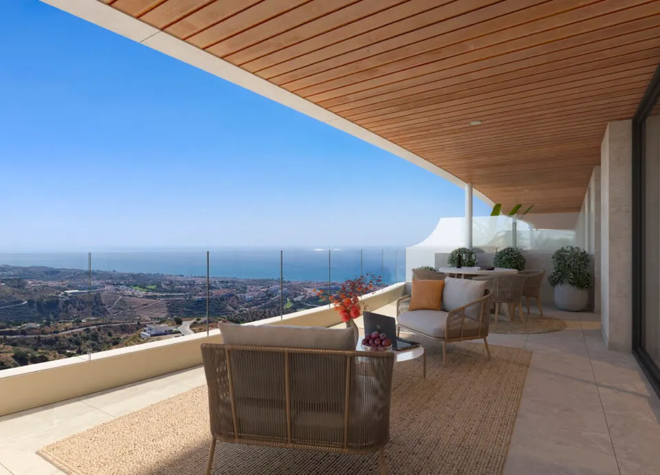Apartamenty z tarasami w Rincón de la Victoria — zdjęcie