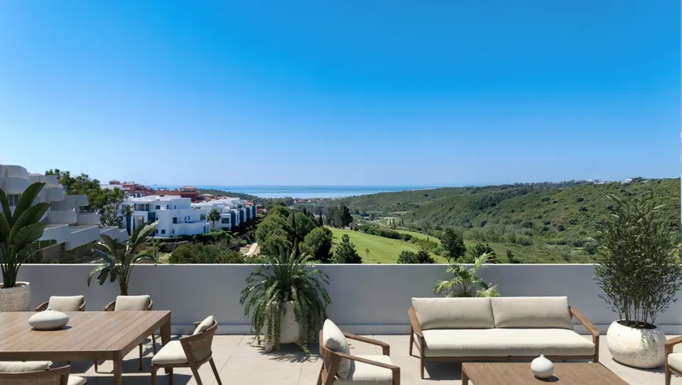 Apartamenty przy polu golfowym w Casares — zdjęcie