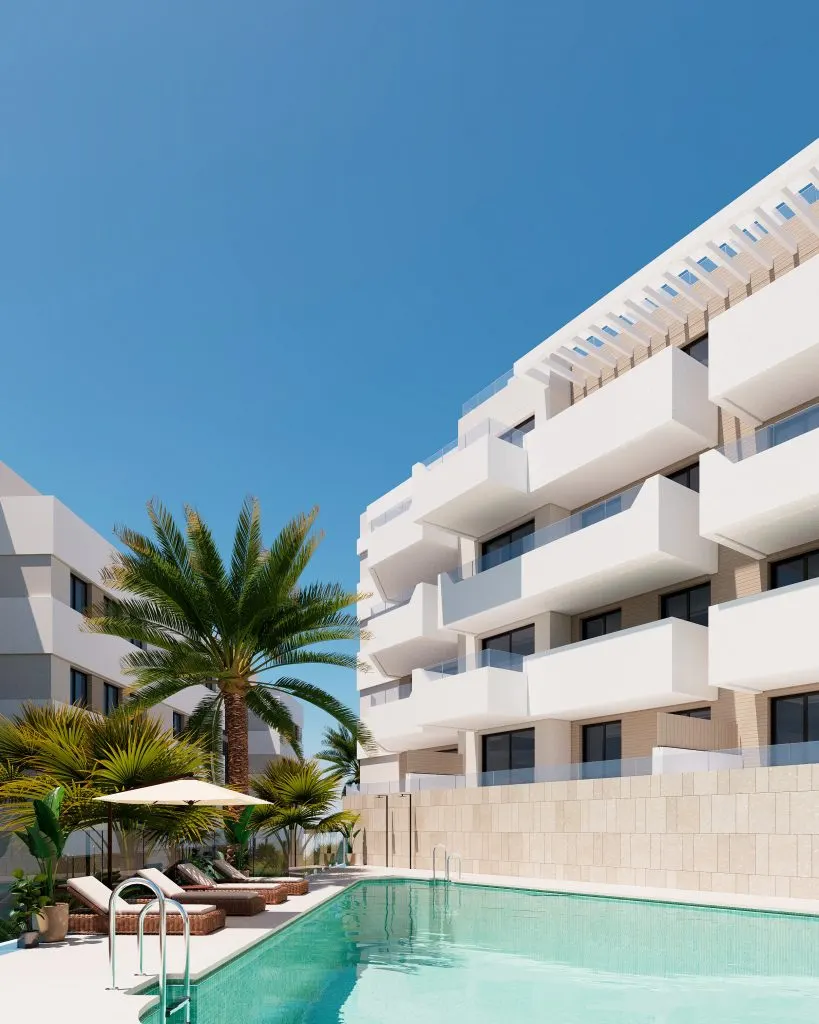 Apartamenty z basenem w Mijas — zdjęcie
