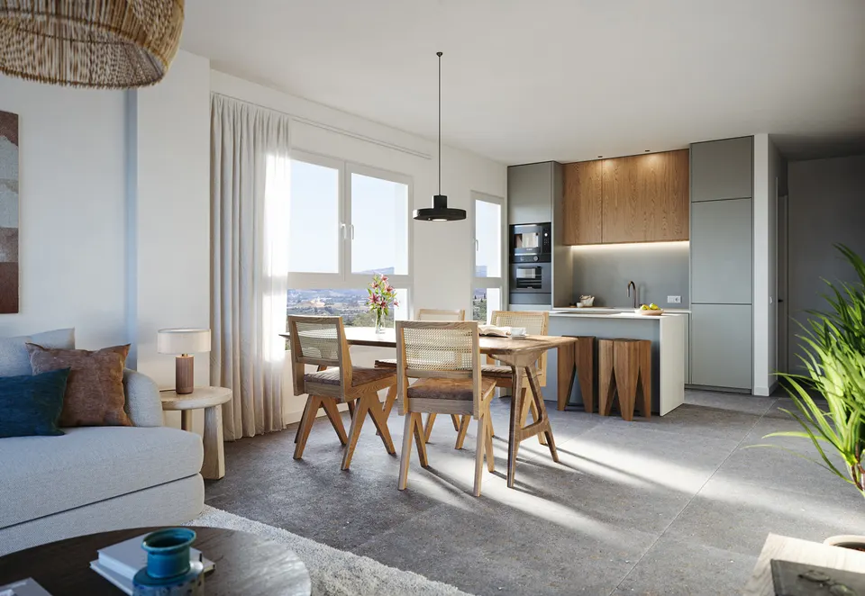 Apartamenty z widokiem na morze w Mijas Costa — zdjęcie