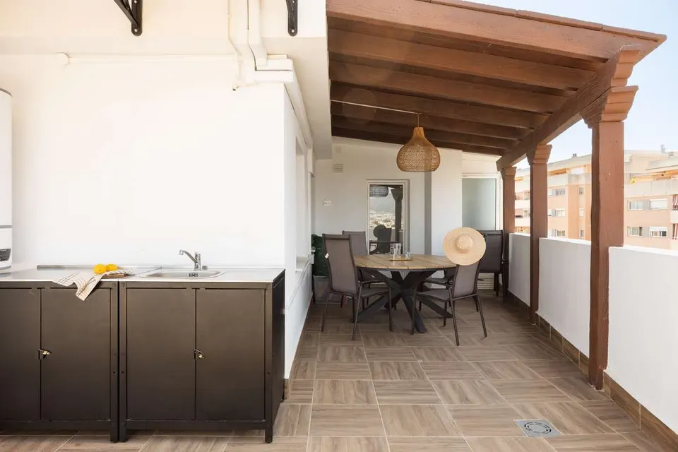 Penthouse z widokiem w Mijas — zdjęcie