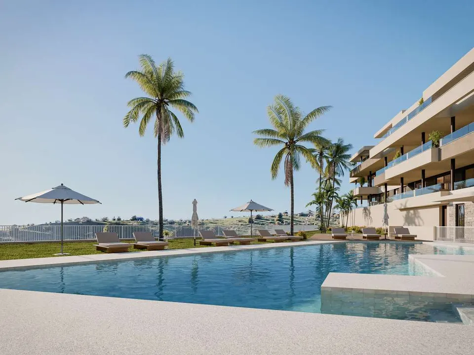 Penthouse z widokiem w Mijas — zdjęcie