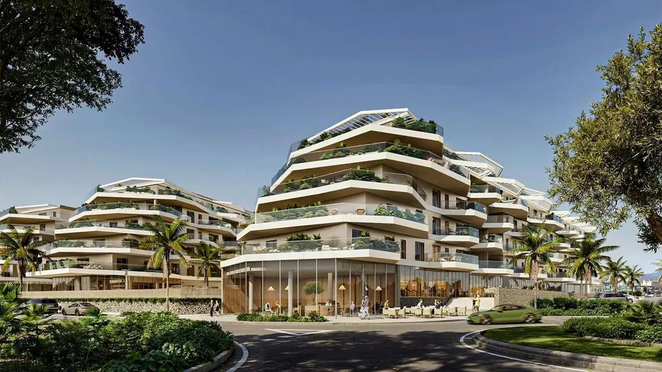Apartament z tarasem w Mijas — zdjęcie
