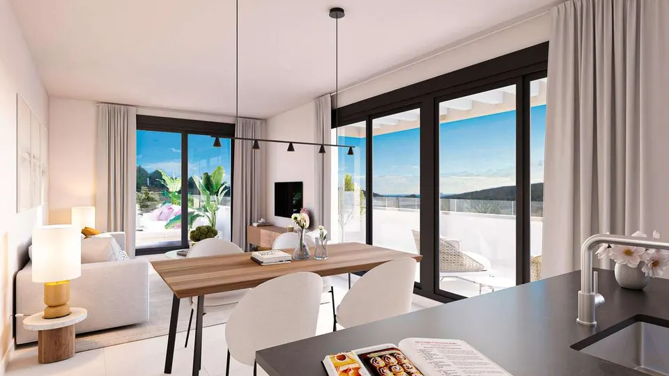 Penthouse z widokiem w Casares — zdjęcie