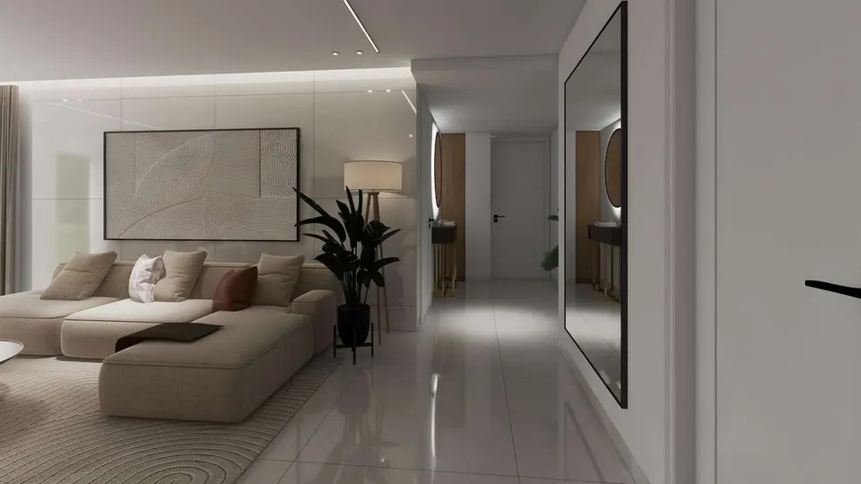 Apartament z widokiem na morze w Manilvie — zdjęcie