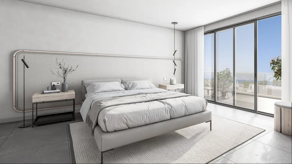 Apartamenty z basenem w Manilvie — zdjęcie