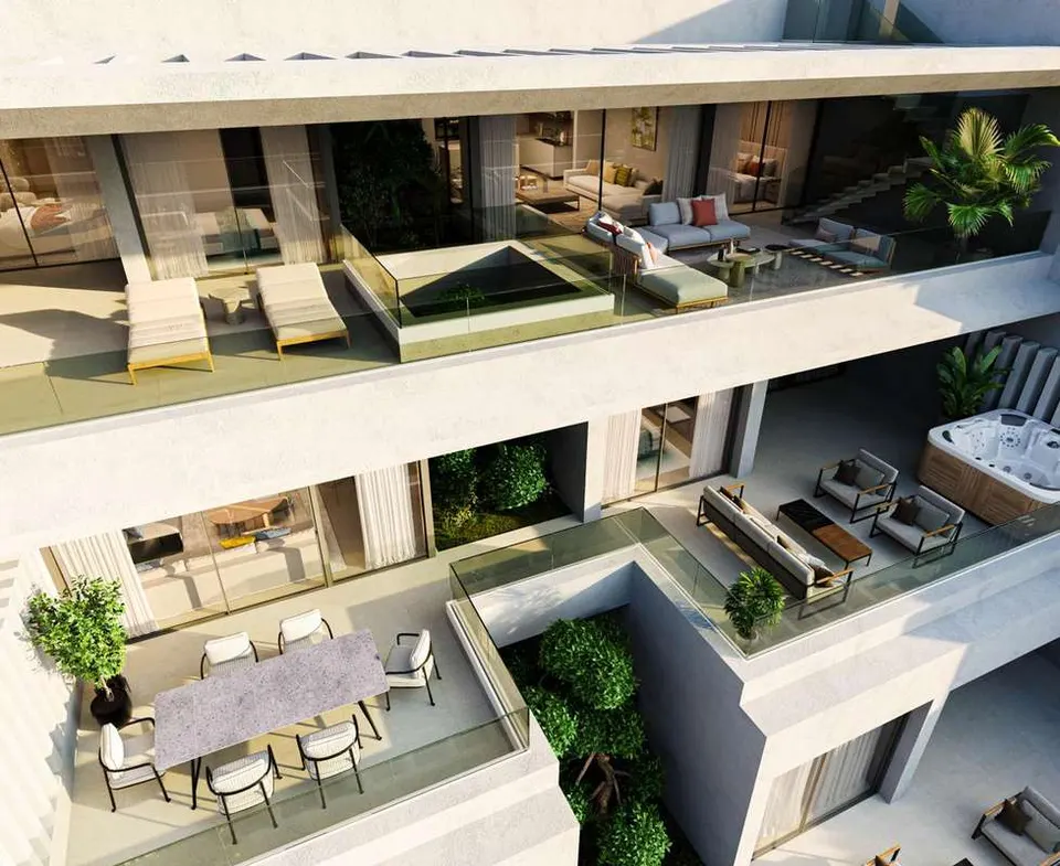 Apartament z prywatnym basenem w Casares — zdjęcie