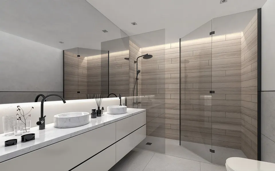 Apartamenty z basenem w Manilvie — zdjęcie
