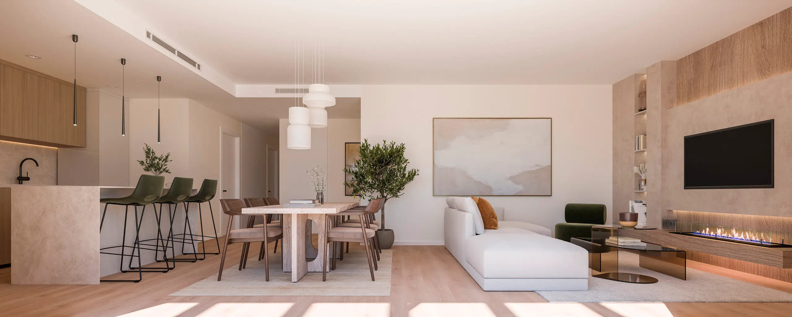 Apartamenty blisko plaży w Esteponie