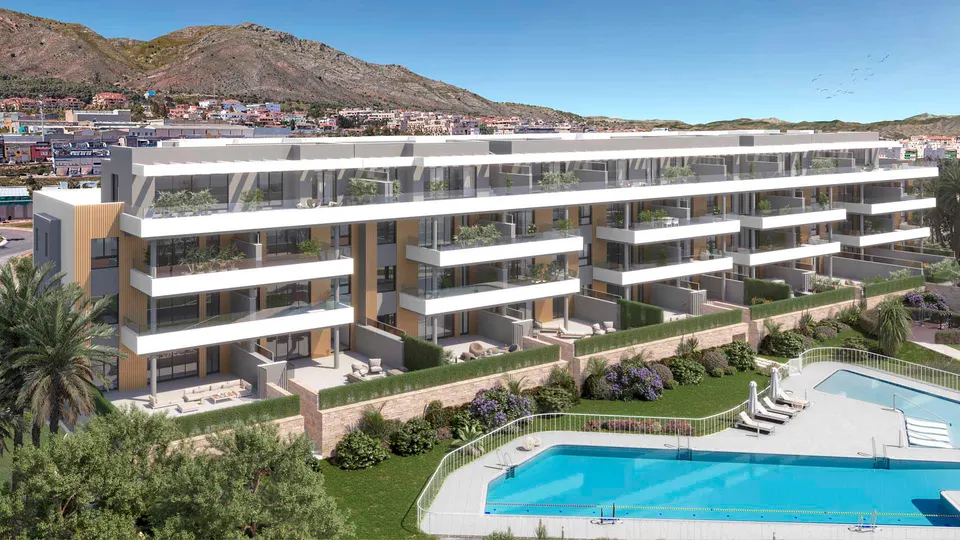 Apartamenty z tarasami w Torremolinos — zdjęcie