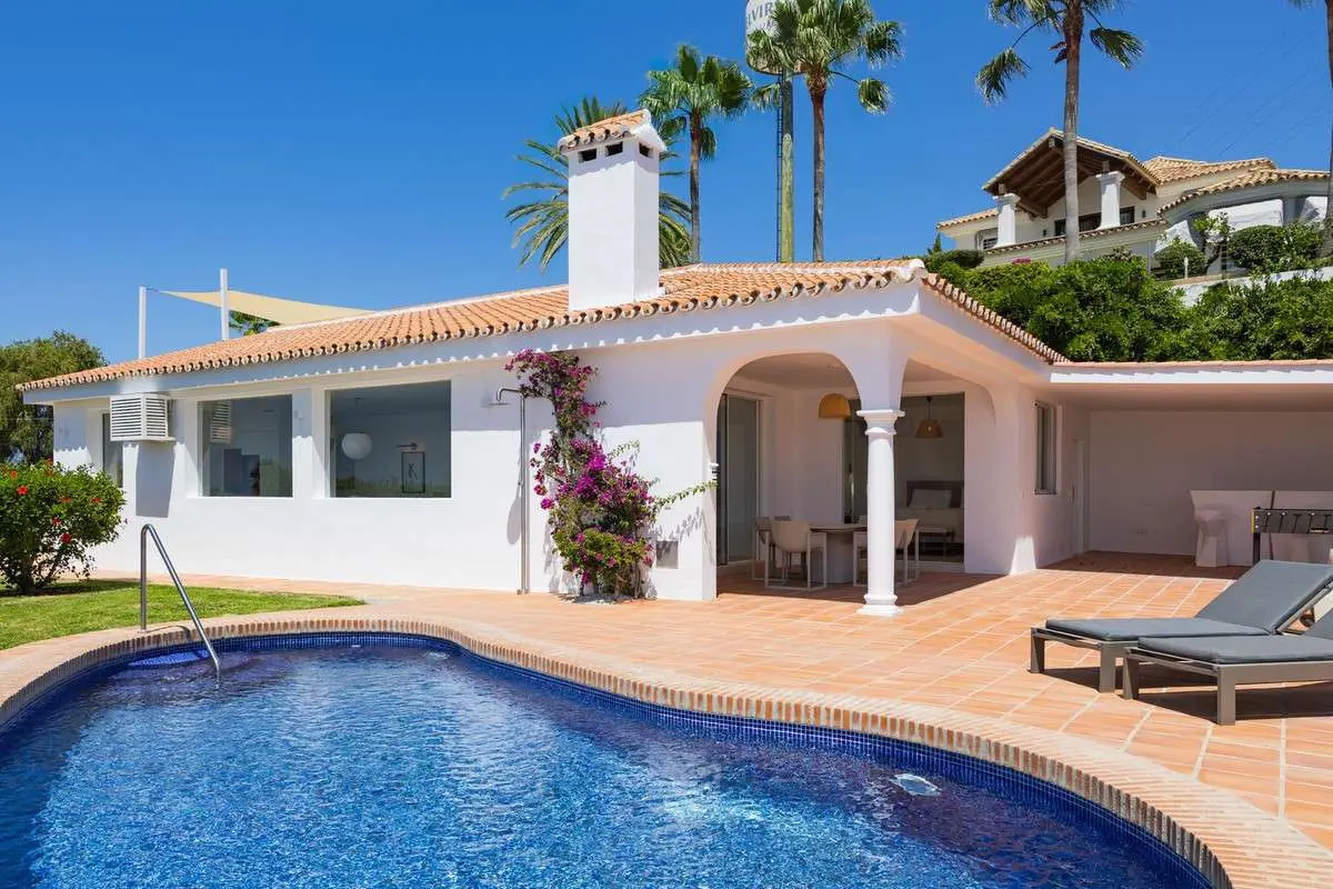 Willa z widokiem na morze w Marbelli — Willa, Marbella
