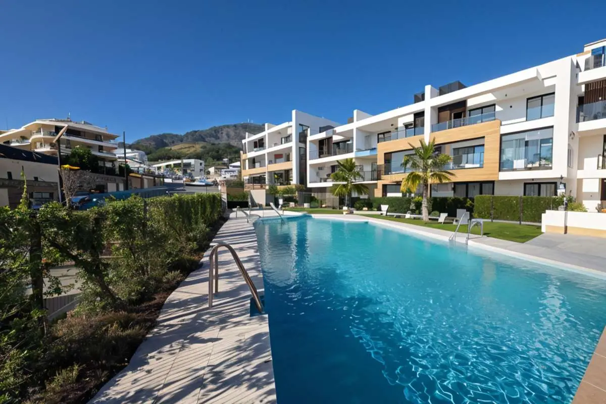Apartament z widokiem na morze w Fuengiroli