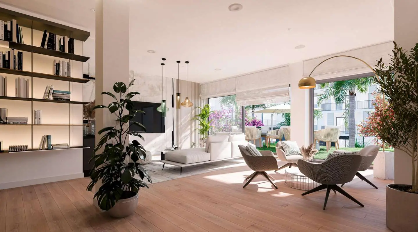 Penthouse z basenem w Esteponie