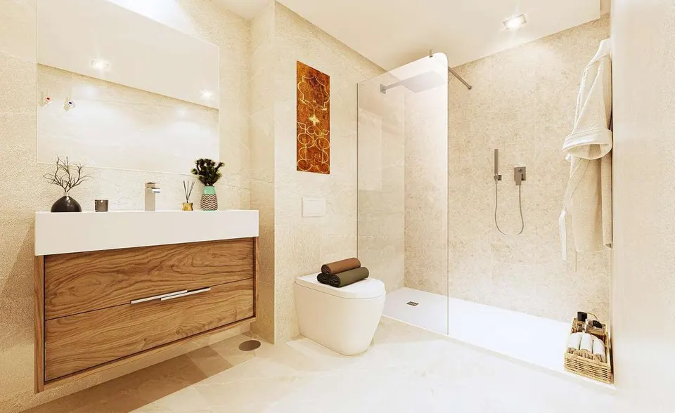 Apartament z prywatnym tarasem w Benahavís — zdjęcie