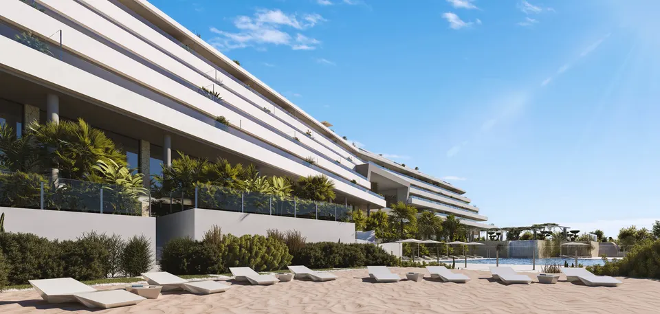 Apartamenty z widokiem na wybrzeże w Benalmádena Pueblo — zdjęcie