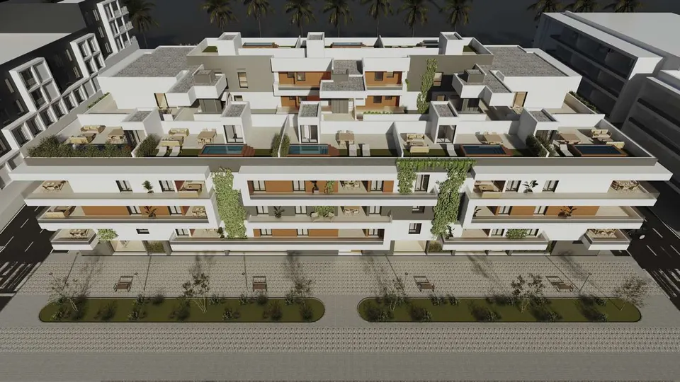 Penthouse z widokiem w Marbelli — zdjęcie