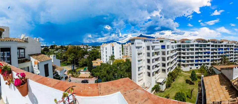 Penthouse z tarasem w Marbelli — zdjęcie