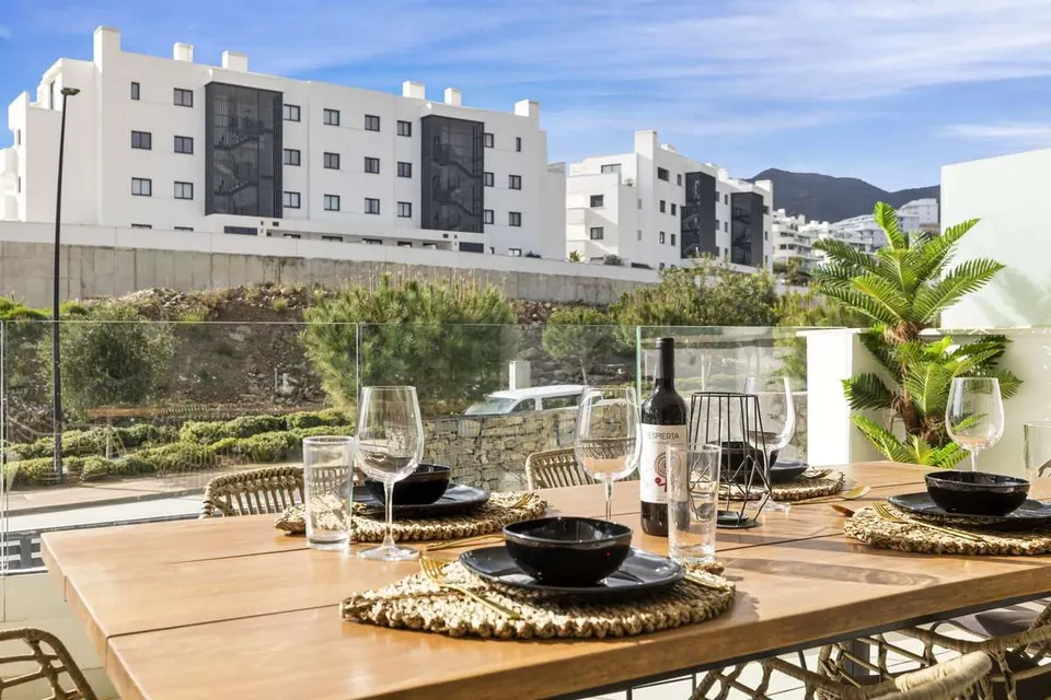 Apartament z widokiem na morze w Fuengiroli — zdjęcie