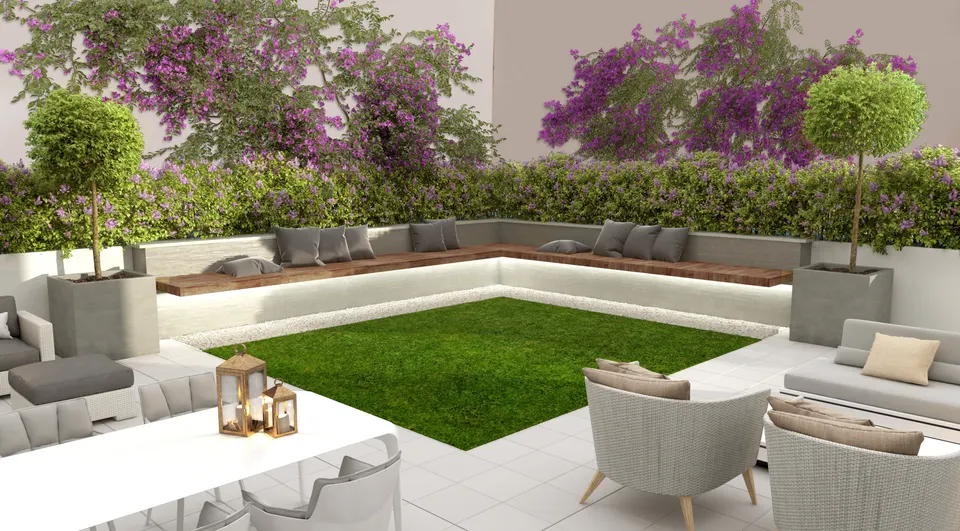Apartamenty z basenem w Maladze — zdjęcie