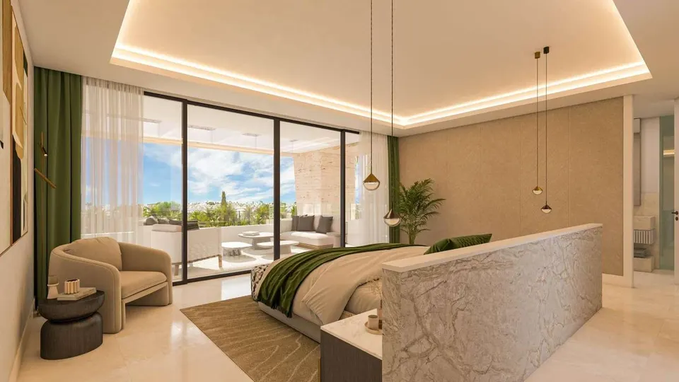 Willa z solarium w Esteponie — zdjęcie