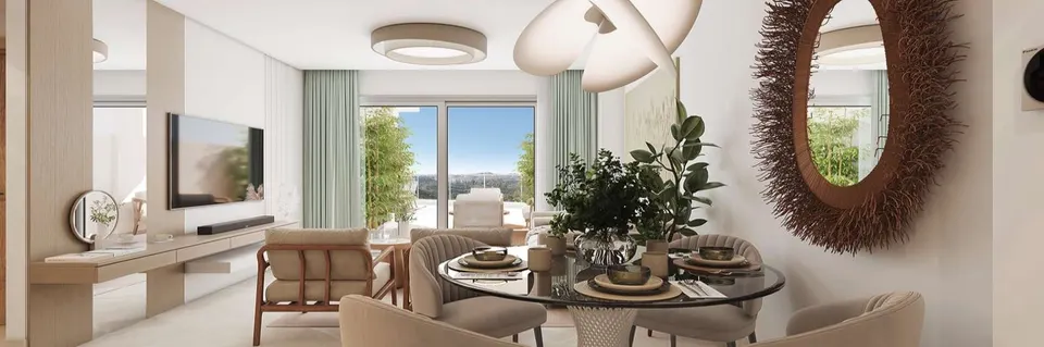 Apartamenty z basenem w Mijas Costa — zdjęcie