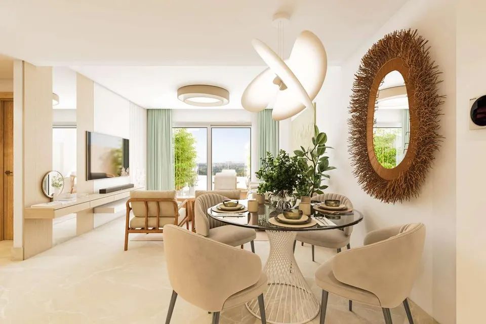 Penthouse z widokiem na morze w Mijas — zdjęcie