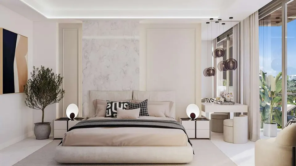 Penthouse z basenem w Marbelli — zdjęcie