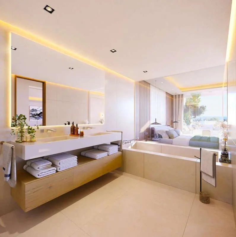 Penthouse z prywatnym basenem w Marbelli — zdjęcie