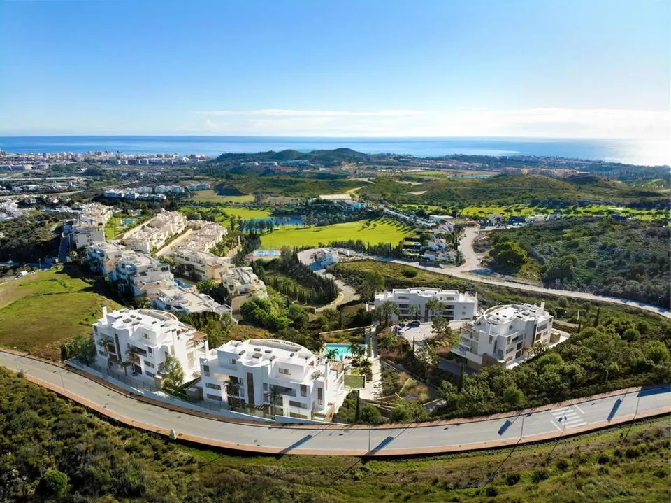 Penthouse z widokiem na morze w Mijas — zdjęcie