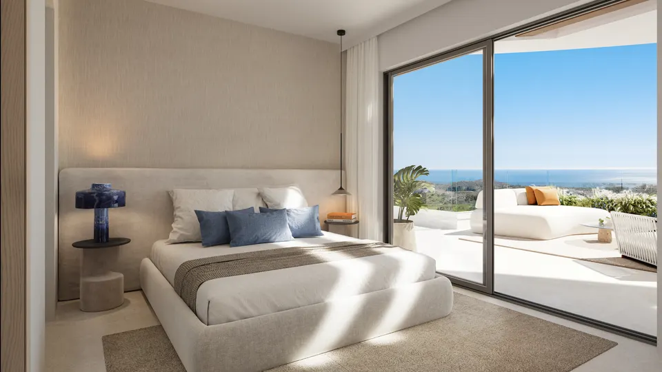 Apartamenty z widokiem na morze w Mijas Costa — zdjęcie