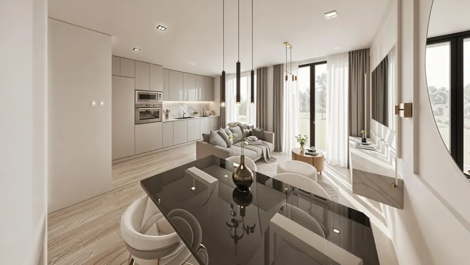 Apartamenty z widokiem na morze w Mijas — zdjęcie