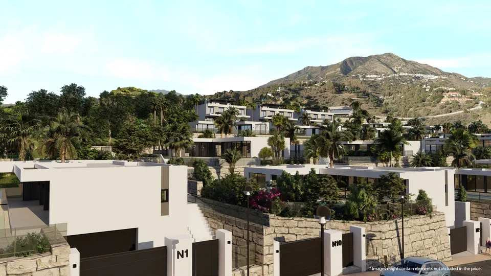 Wille z energią w Mijas Pueblo — zdjęcie