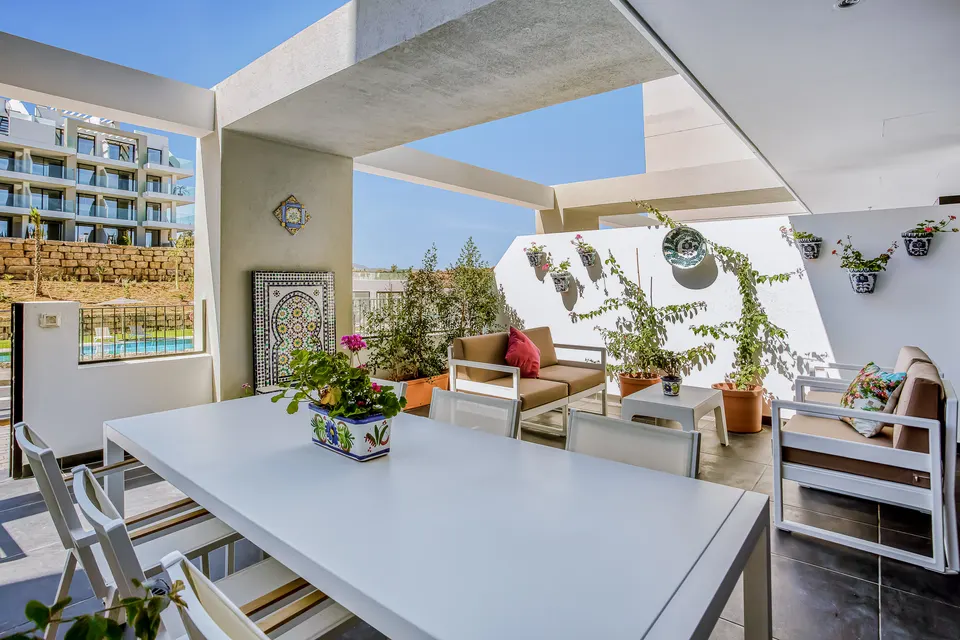 Apartamenty z basenem w Mijas — zdjęcie